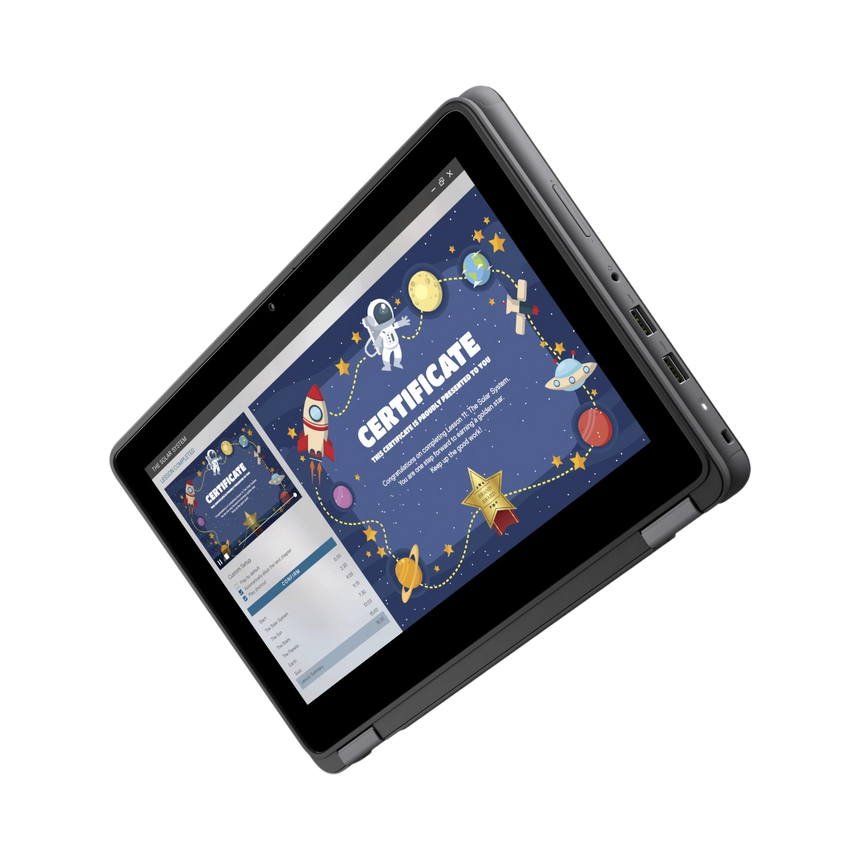 Dell 11.6" Latitude 3120 Multi-Touch 2-in-1 Laptop, Intel Celeron N5100, 4GB RAM, 128GB SSD — Being Shipped