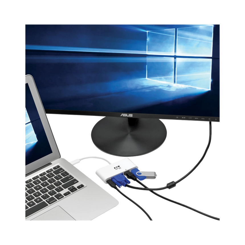Tripp Lite USB-C to VGA Multiport Video Adapter Converter — Being Shipped