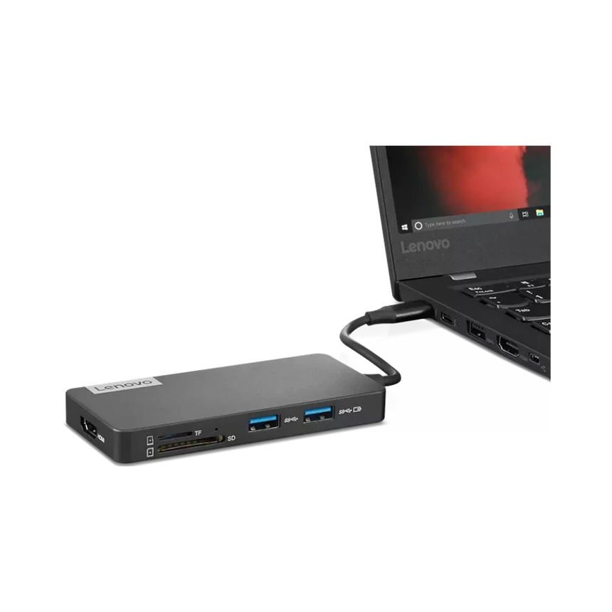 Lenovo USB-C 7-in-1 Hub with HDMI & SD Card Reader — Being Shipped