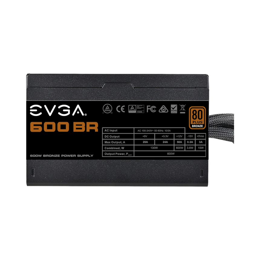 EVGA 600 BR 80 Plus Bronze 600W Power Supply — Being Shipped