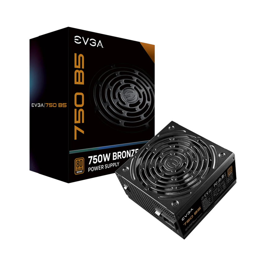 EVGA 750 B5 750W Fully Modular 80 Plus Bronze Power Supply — Being Shipped