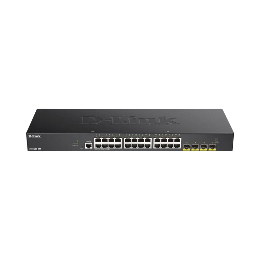 D-Link 10G Uplinks 28-Port Gigabit Smart Switch — Being Shipped