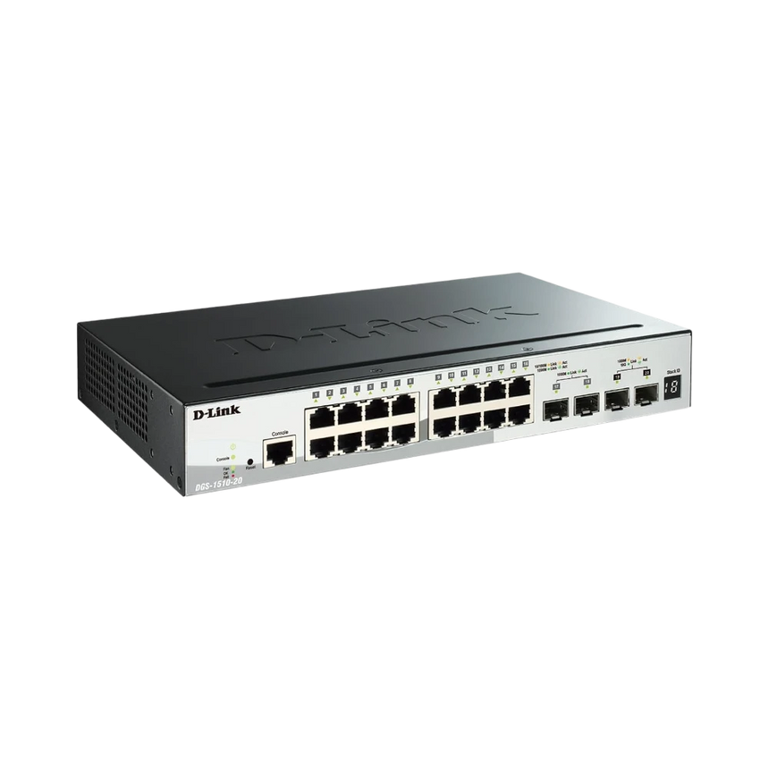 D-Link 10G Uplinks 20-Port Gigabit Smart Managed Switch — Being Shipped