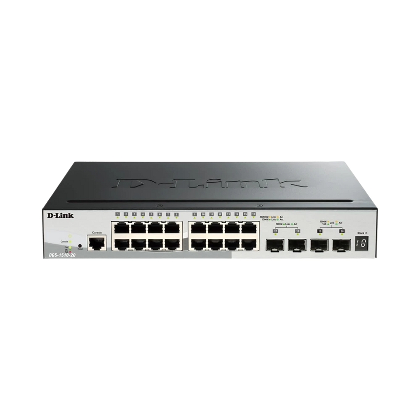 D-Link 10G Uplinks 20-Port Gigabit Smart Managed Switch — Being Shipped