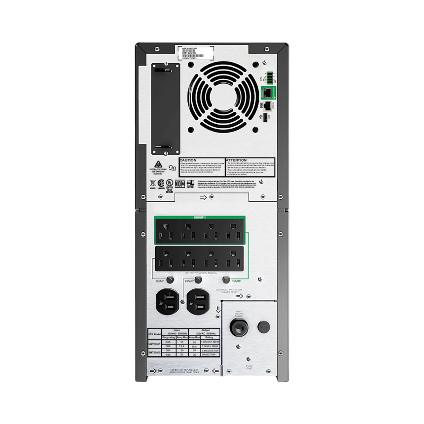APC Smart-UPS, Line Interactive, 2200VA, Tower, 120V, 8x NEMA 5-15R+2x NEMA 5-20R outlets, SmartConnect Port+SmartSlot, AVR, LCD — Being Shipped