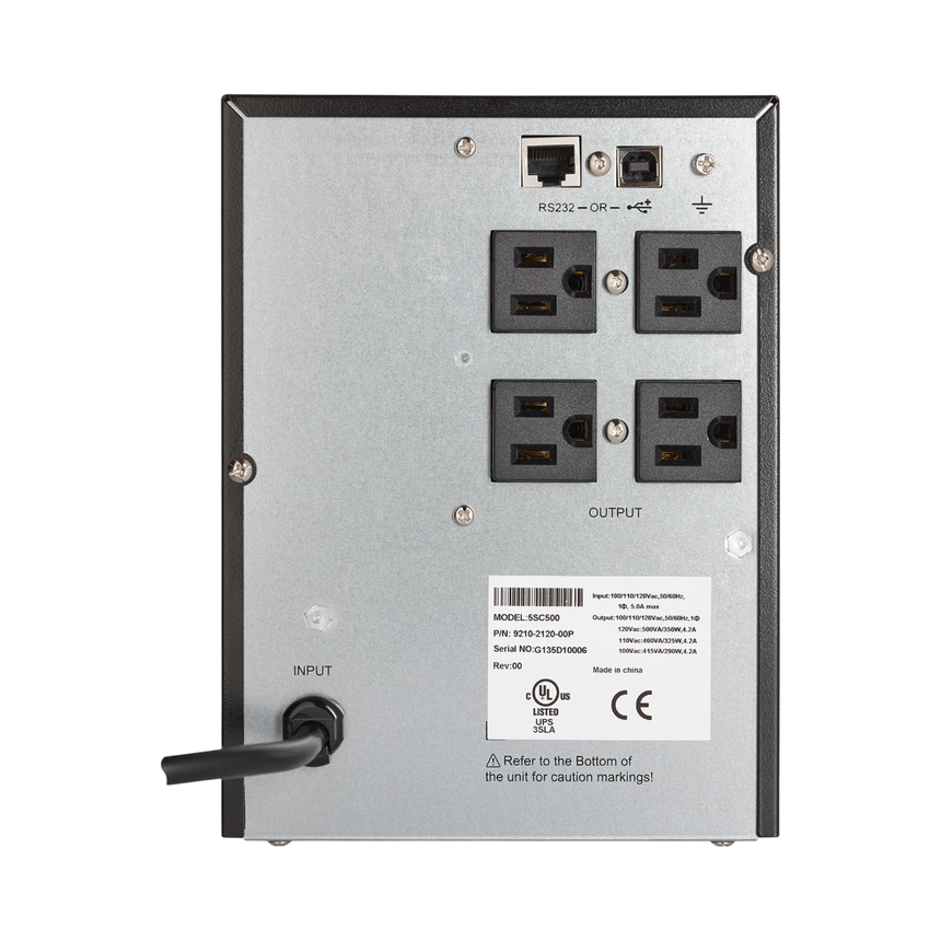 Eaton 5SC UPS 500VA 350W Battery Backup with LCD Display — Being Shipped