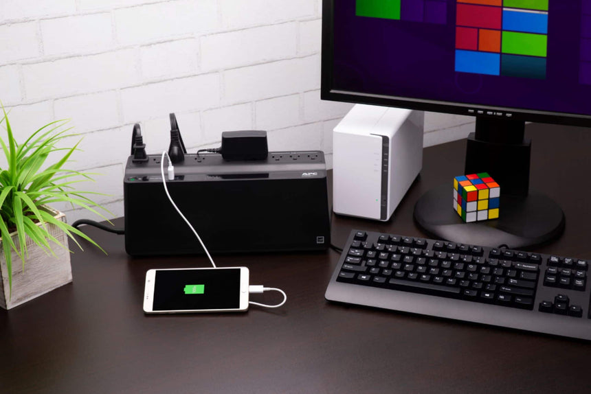 APC Back-UPS BVN900M1 9-Outlets Battery Backup & Surge Protector — Being Shipped