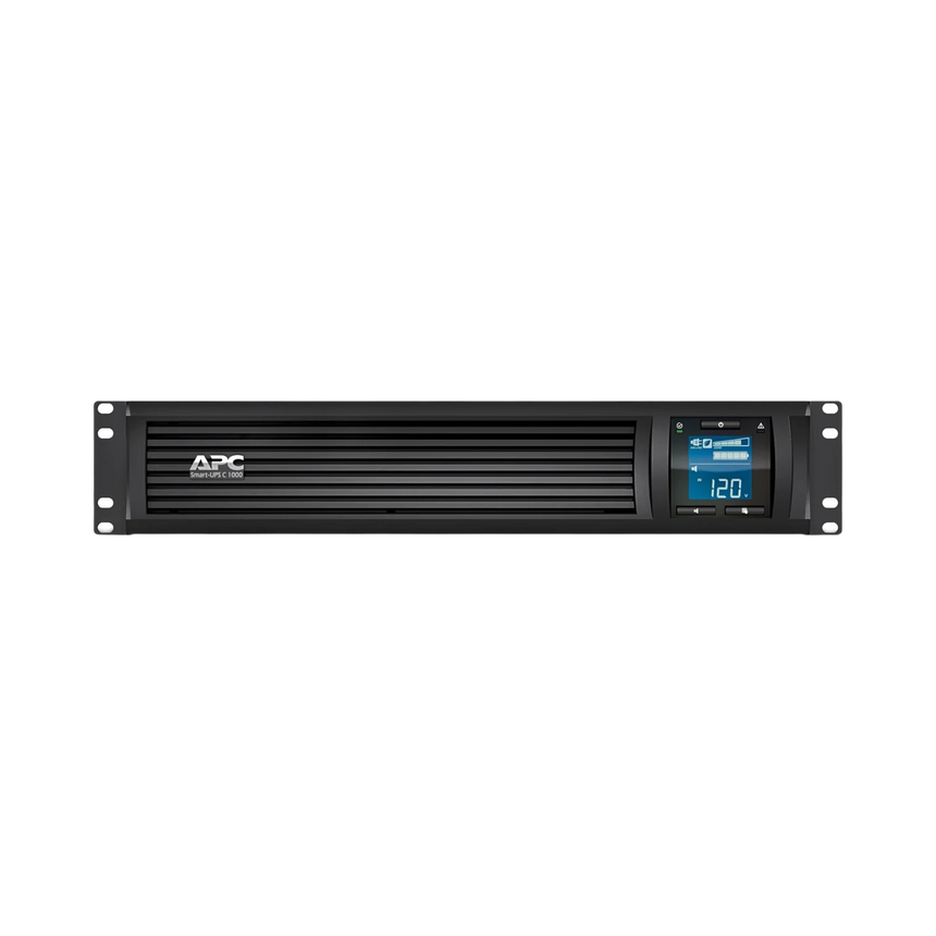 APC Smart-UPS C, Line Interactive, 1000VA, Rackmount 2U, 120V, 6x NEMA 5-15R outlets, SmartConnect port, USB and Serial communication, AVR,Graphic LCD — Being Shipped