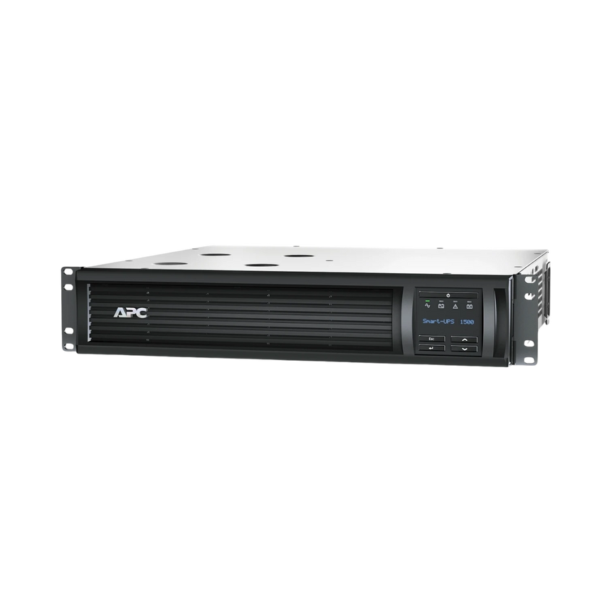APC Smart-UPS, Line Interactive, 1500VA, Rackmount 2U, 120V, 6x NEMA 5-15R outlets, SmartConnect Port+SmartSlot, AVR, LCD — Being Shipped
