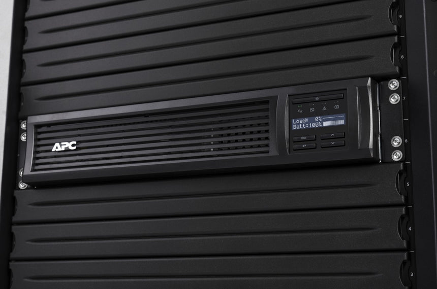 APC Smart-UPS, Line Interactive, 1500VA, Rackmount 2U, 120V, 6x NEMA 5-15R outlets, SmartConnect Port+SmartSlot, AVR, LCD — Being Shipped