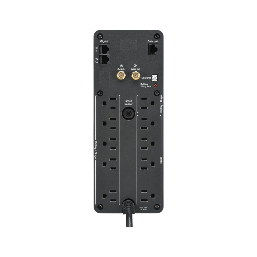 APC Back-UPS Pro 1350VA 10 x NEMA 5-15R Outlets Battery Backup & Surge Protector — Being Shipped