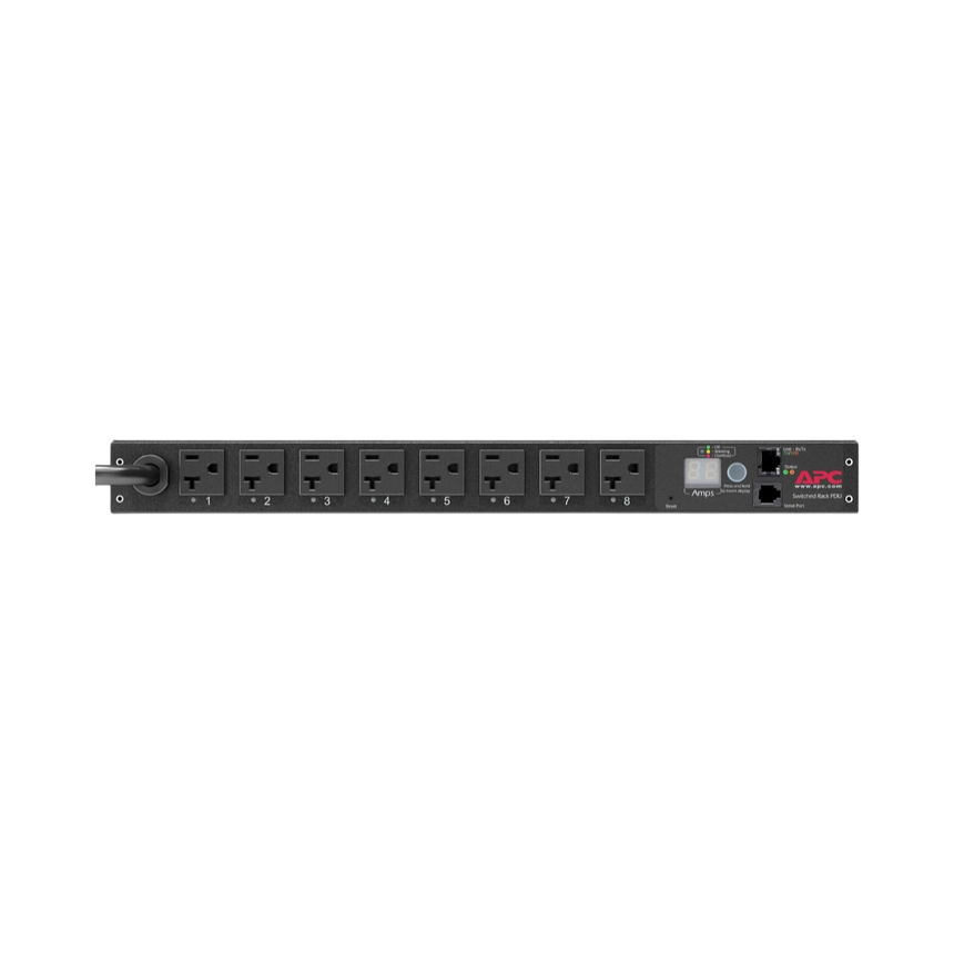 APC 20A 120V 1U 8-Outlet Switched Rack Power Distribution Unit — Being Shipped