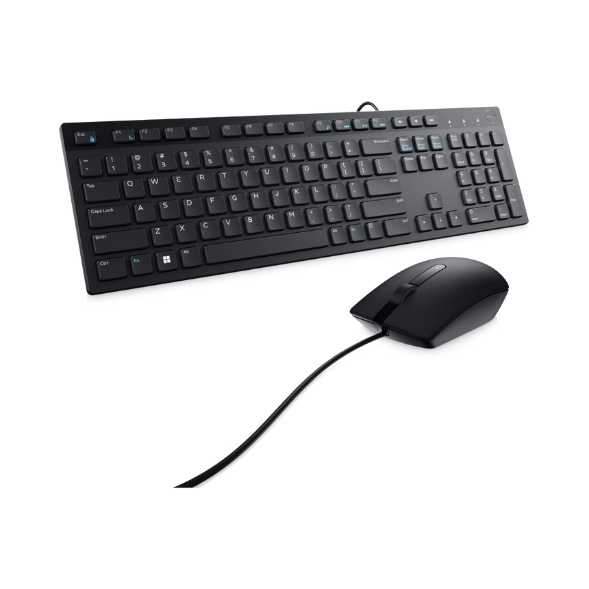 Dell Wired USB Keyboard & Mouse Combo (Black) — Being Shipped