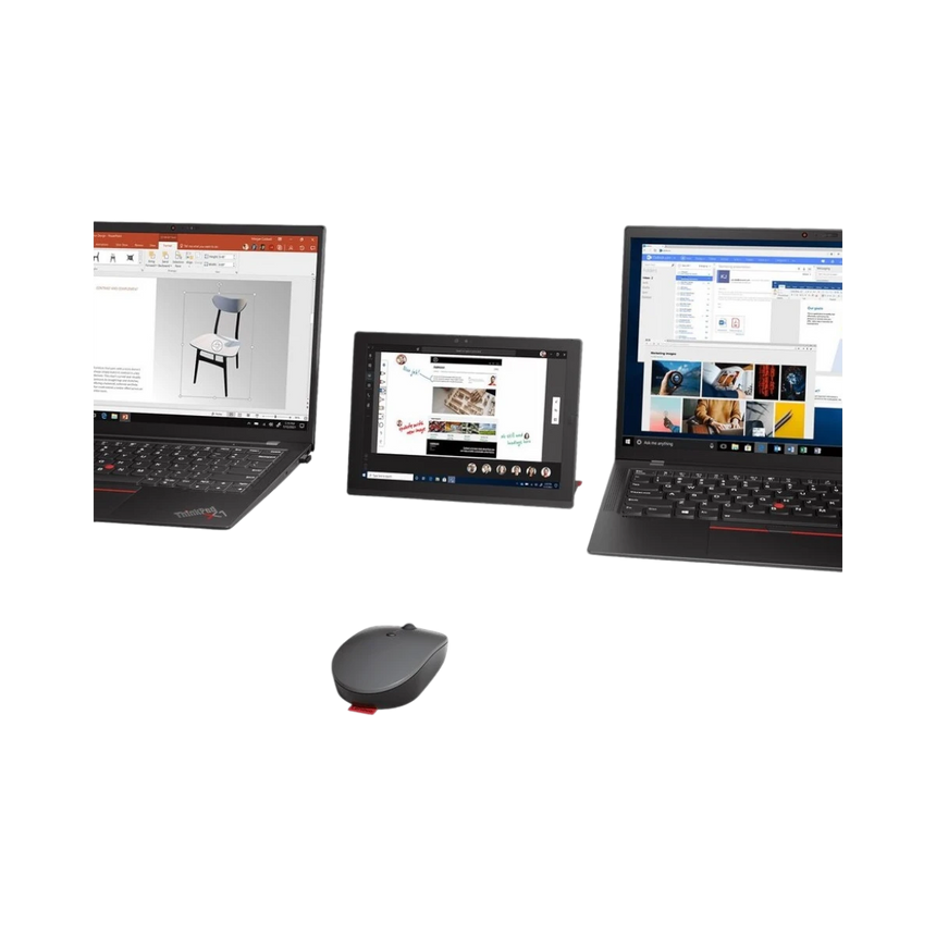 Lenovo Go Wireless Multi-Device Mouse (Thunder Black) — Being Shipped