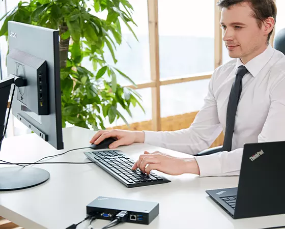 Lenovo Essential Wired Keyboard & Mouse Combo — Being Shipped