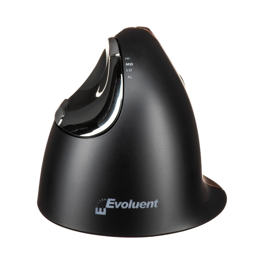 Evoluent VerticalMouse 4 Small Wireless Ergonomic Mouse (Black/Brown) — Being Shipped
