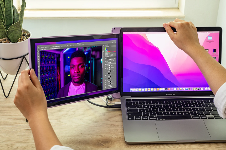 Mobile Pixels DUEX Lite 12.5" 1080p Monitor (Mint) — Being Shipped