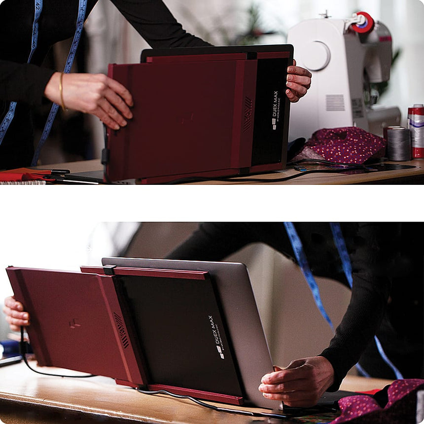 Mobile Pixels DUEX Max 14.1" 1080p Portable Monitor (Red) — Being Shipped