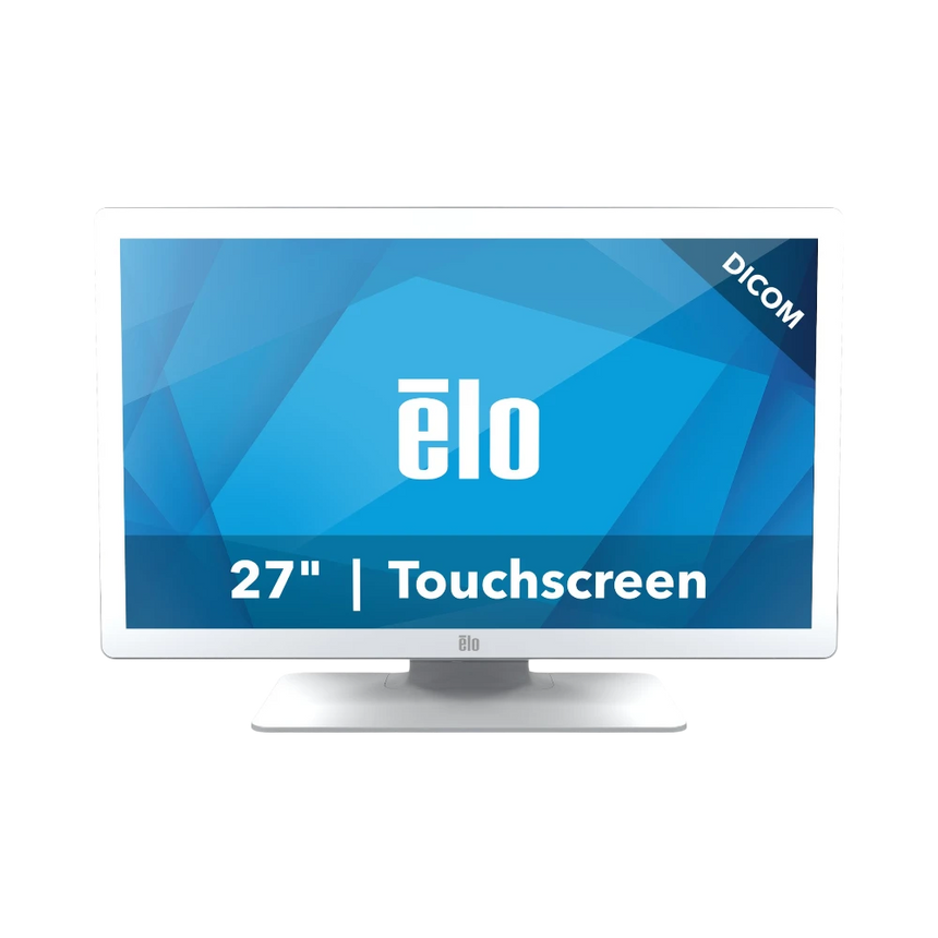 Elo Touch 2703LM 27" Full HD Medical Touchscreen Monitor with TouchPro (White) — Being Shipped