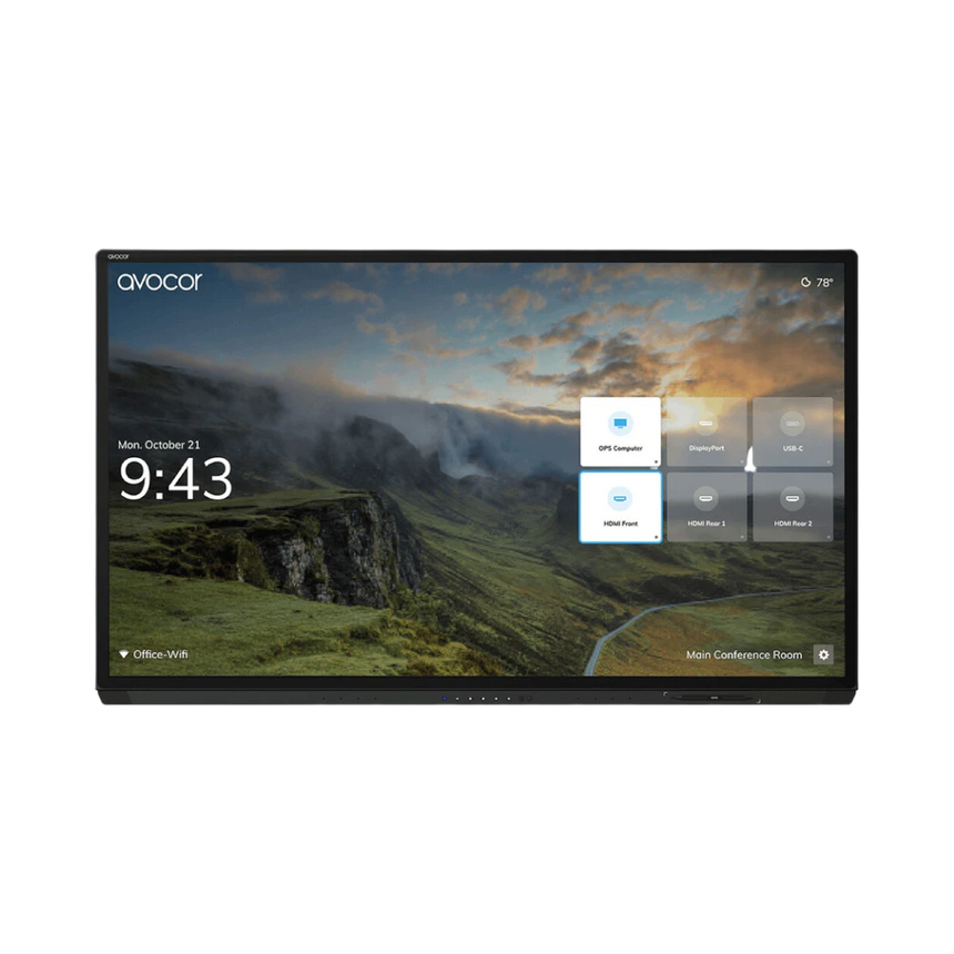 Avocor G Series 65" UHD 4K Commercial Interactive Touchscreen Display — Being Shipped