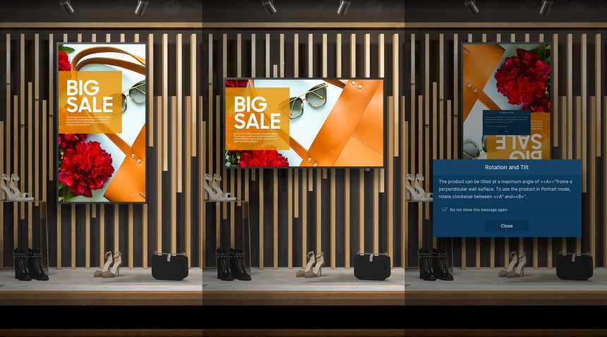 Samsung QH Series QH50B 50" 4K Smart Commercial LED Display — Being Shipped