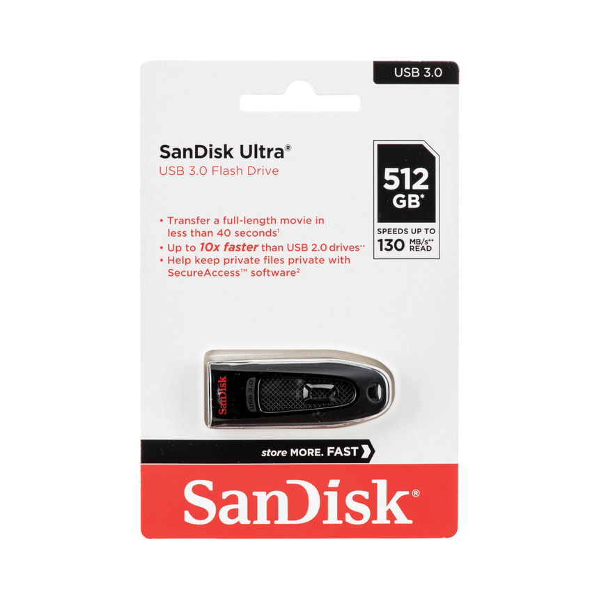 SanDisk Ultra 512GB USB 3.0 Flash Drive — Being Shipped