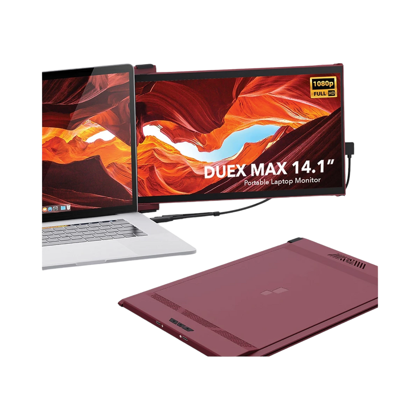 Mobile Pixels DUEX Max 14.1" 1080p Portable Monitor (Red) — Being Shipped