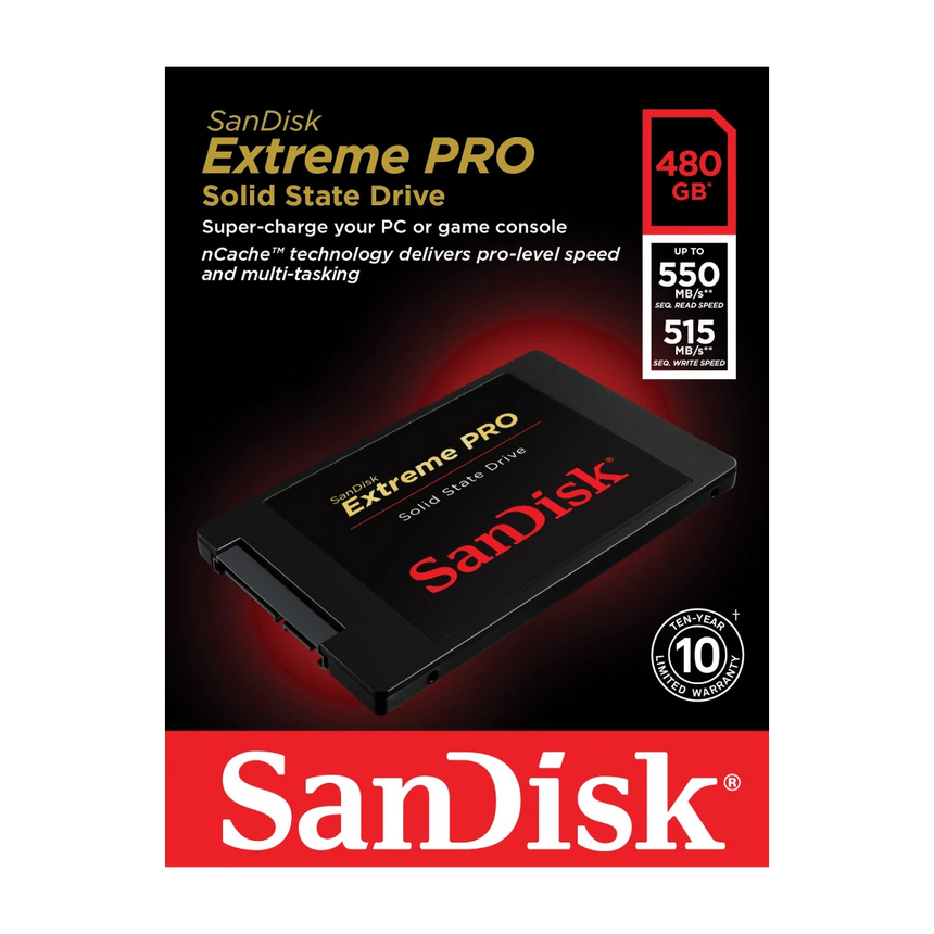 SanDisk Extreme Pro 480GB 2.5" SATA 6Gb/s Internal SSD — Being Shipped