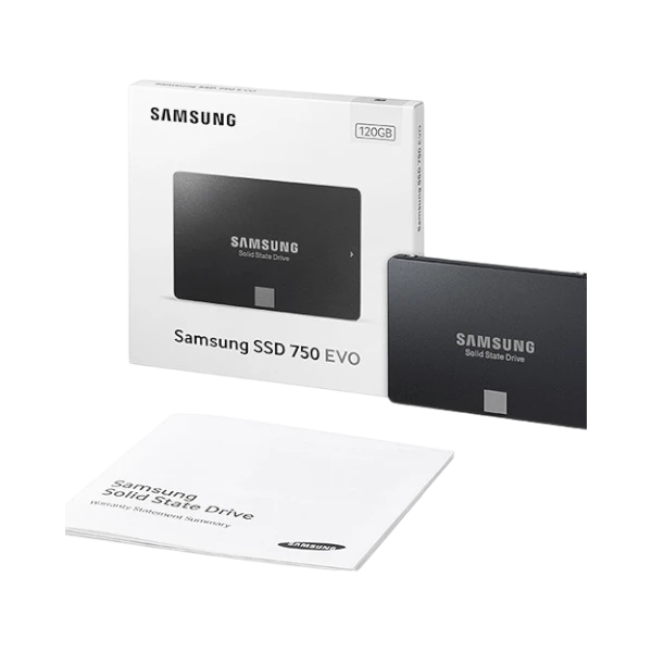 Samsung 750 EVO 120GB 2.5" 520 MB/s SATA III 6 Gb/s SSD — Being Shipped