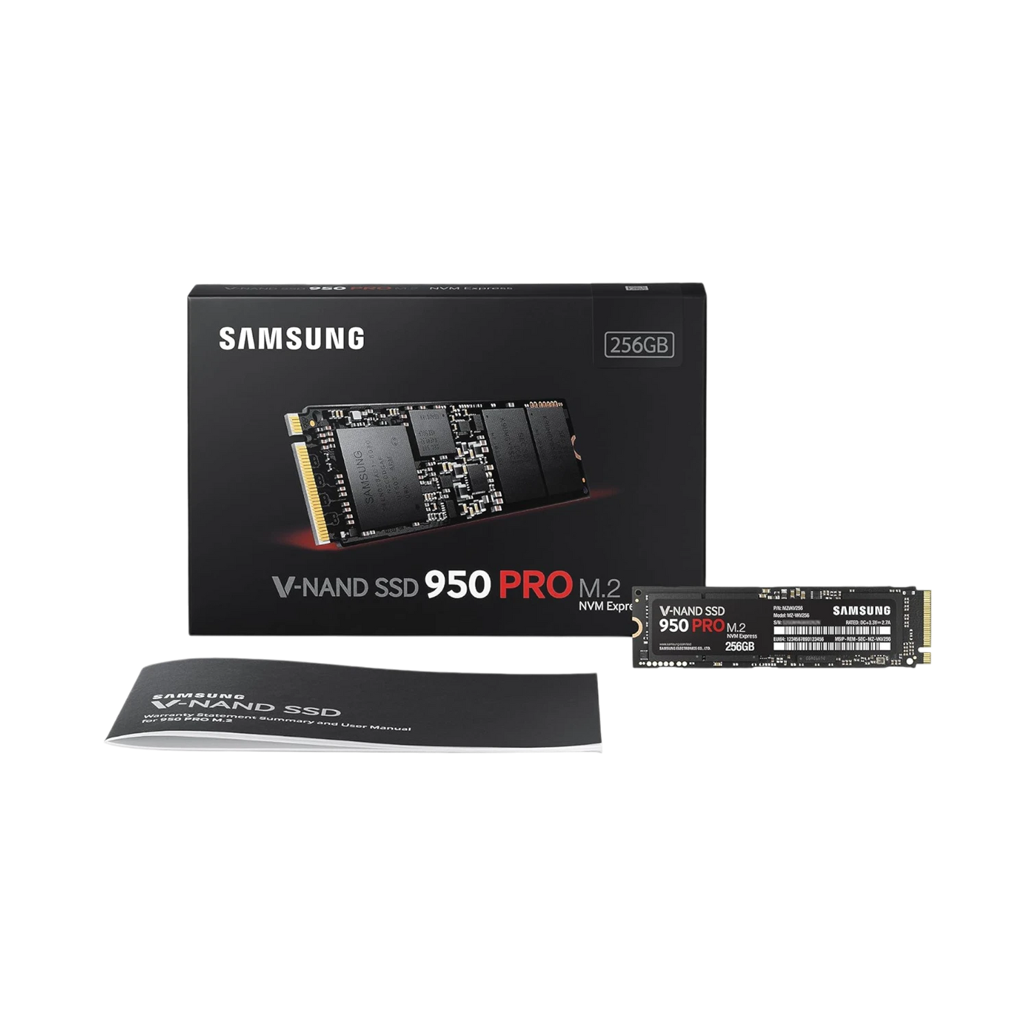 Samsung 950 PRO 256GB 900 MB/s NVMe M.2 SSD — Being Shipped