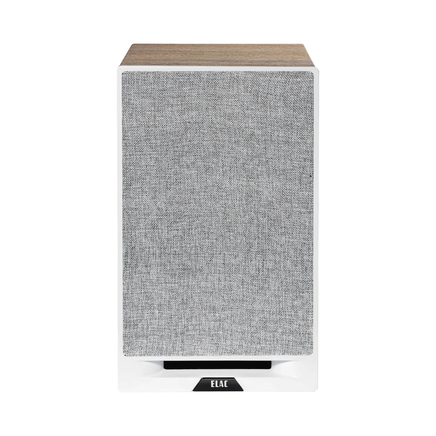 ELAC Debut Reference Two-Way Bookshelf Pair Speaker (White Baffle, Oak Cabinet) — Being Shipped