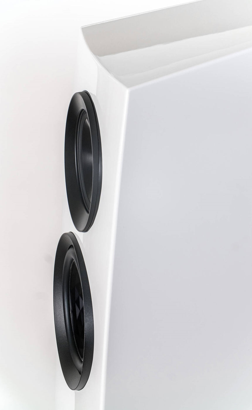 ELAC Concentro S 507 Floorstanding Speaker (White High Gloss) — Being Shipped