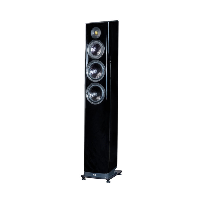 ELAC Vela FS 409 3.5-Way Floorstanding Speaker (Gloss Black, Single) — Being Shipped