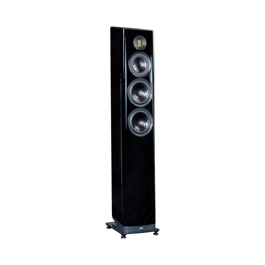 ELAC Vela FS 409 3.5-Way Floorstanding Speaker (Gloss Black, Single) — Being Shipped