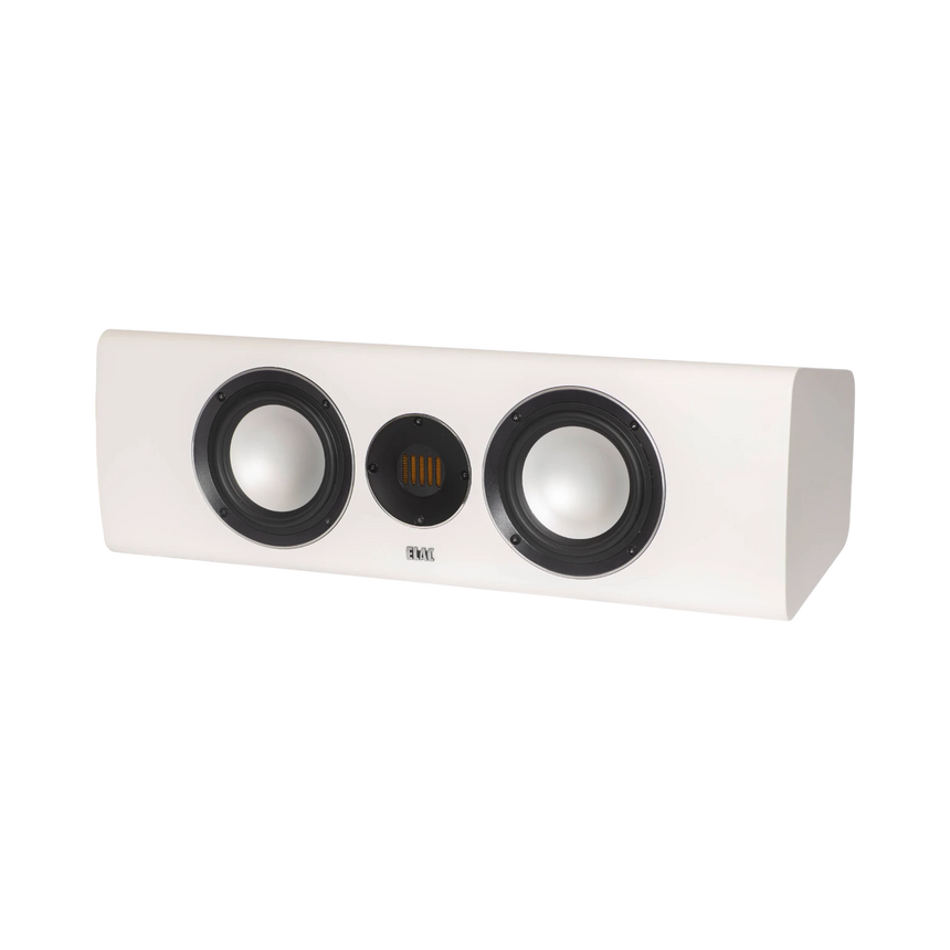 ELAC Carina CC241.4 2.5-Way Center Channel Speaker (Satin White) — Being Shipped
