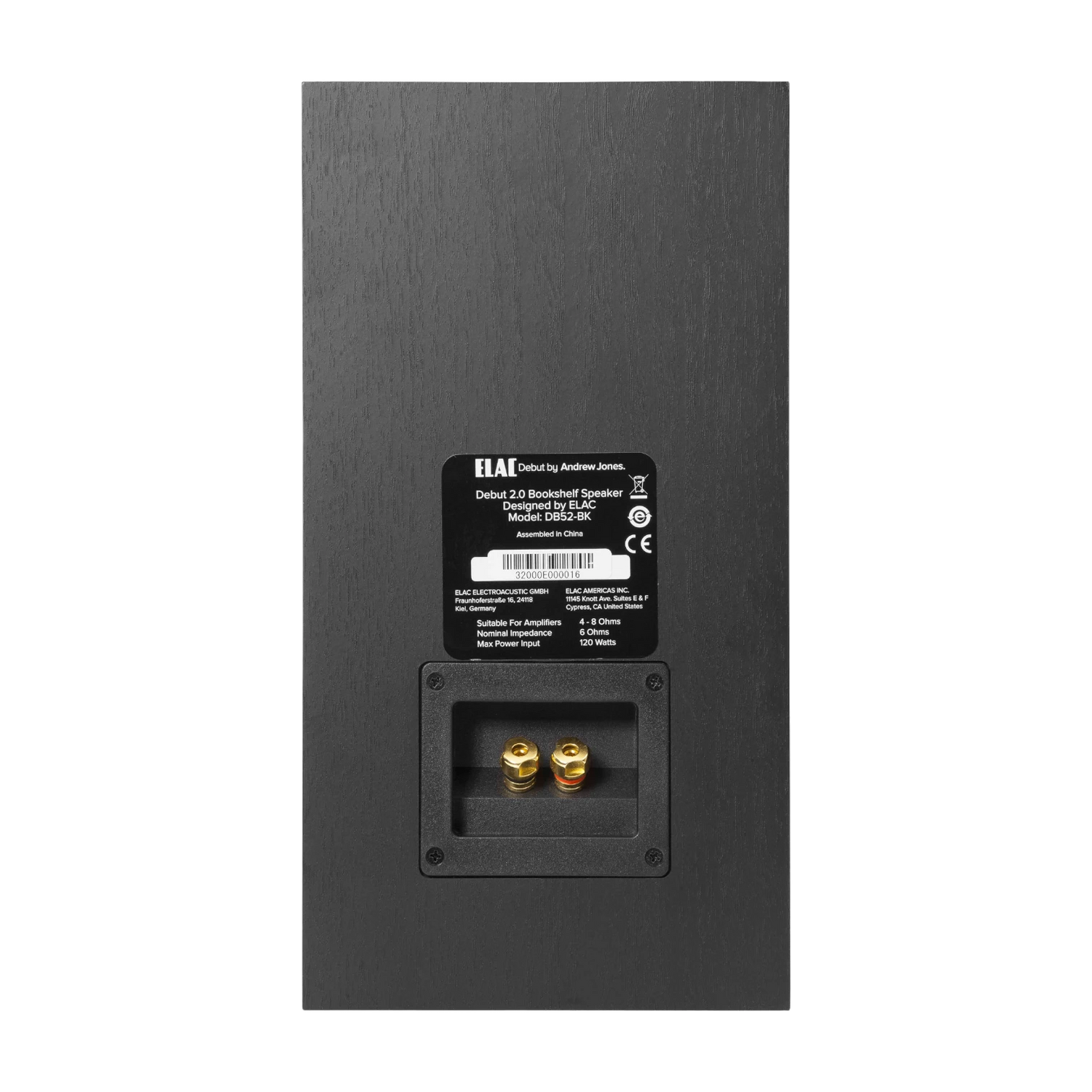 ELAC Debut 2.0 B5.2 2-Way Bookshelf Speakers (Pair) — Being Shipped