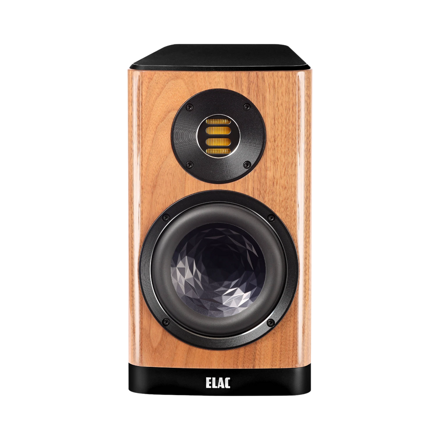 ELAC Vela BS 403 2-Way Bookshelf Speakers (Gloss Walnut, Pair) — Being Shipped