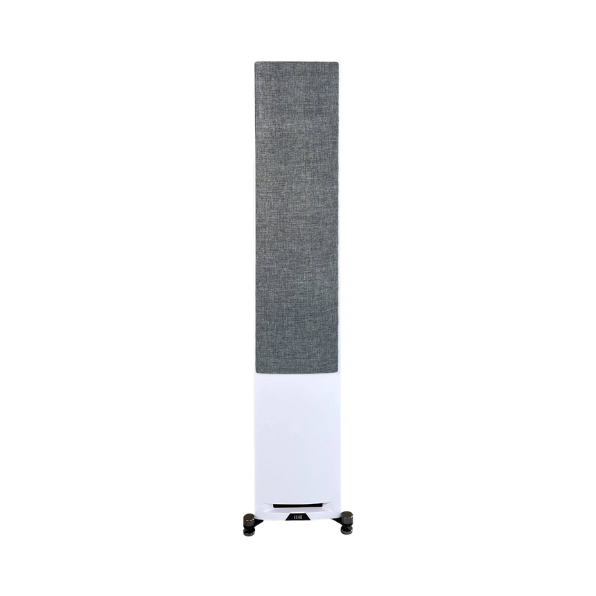 ELAC Uni-Fi Reference UFR52 Floorstanding Speaker (Satin White, Oak Sides) — Being Shipped