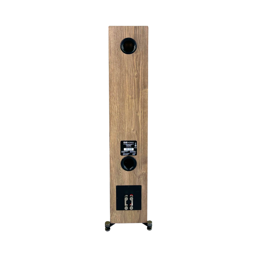 ELAC Uni-Fi Reference UFR52 Floorstanding Speaker (Satin White, Oak Sides) — Being Shipped