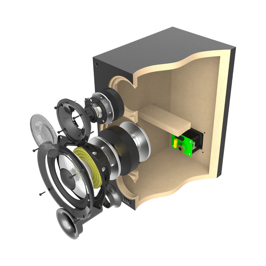 ELAC Debut 2.0 B6.2 2-Way Bookshelf Speakers (Pair) — Being Shipped