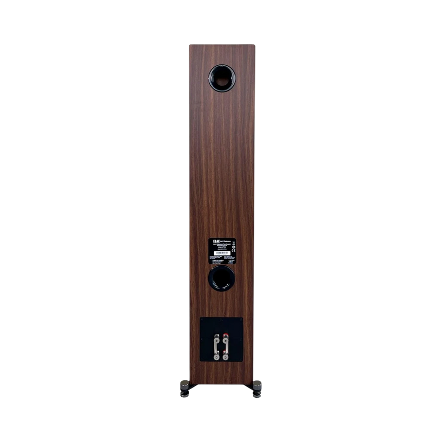 ELAC Uni-Fi Reference UFR52 Floorstanding Speaker (Satin Black, Walnut Sides) — Being Shipped