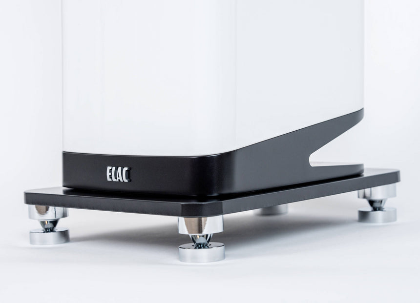 ELAC Vela FS 407 2.5-Way Floorstanding Speaker (Gloss White, Single) — Being Shipped