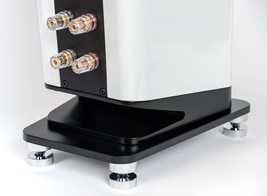 ELAC Vela FS 407 2.5-Way Floorstanding Speaker (Gloss White, Single) — Being Shipped