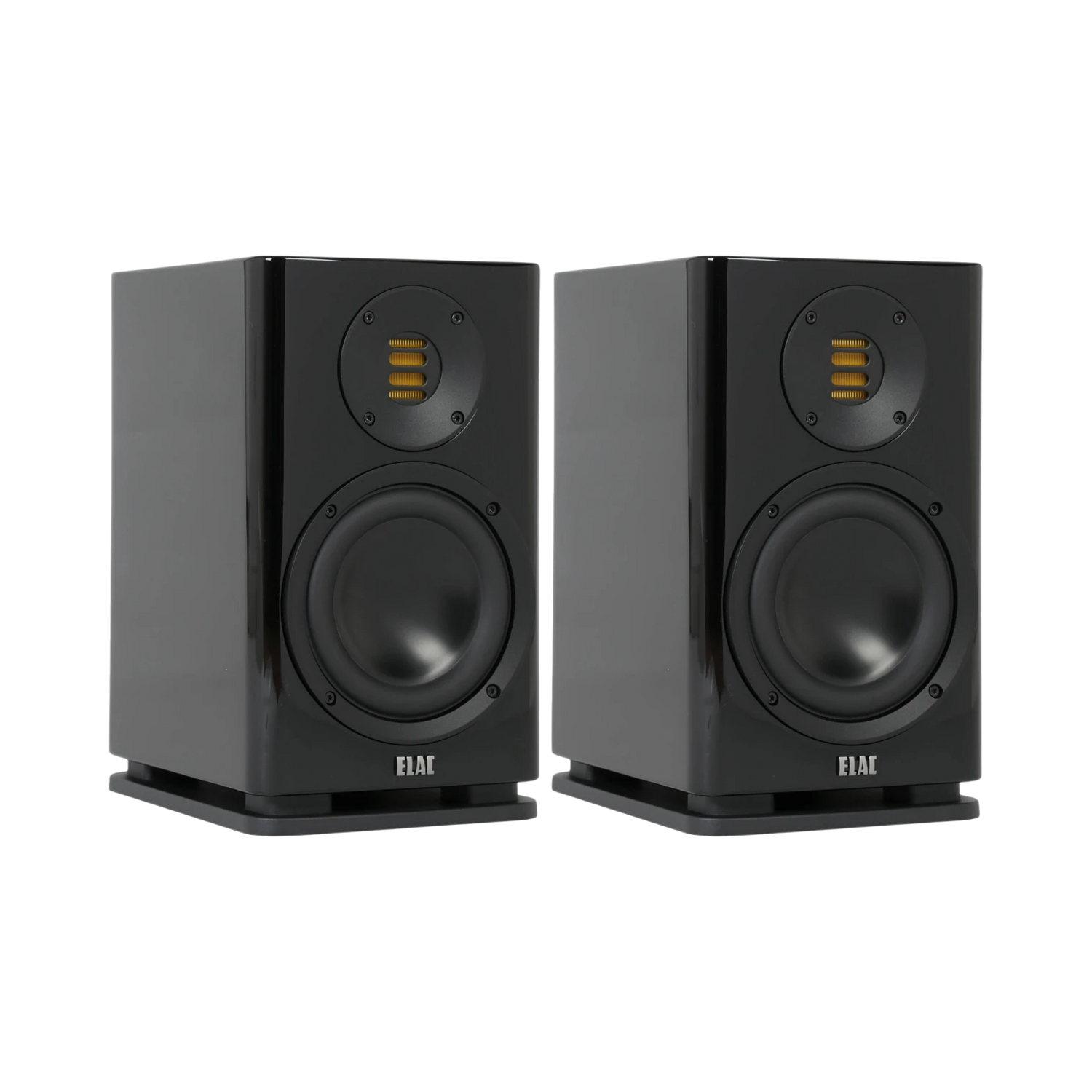 ELAC Solano BS 283 Two-Way Bookshelf Speakers (Gloss Black, Pair) — Being Shipped