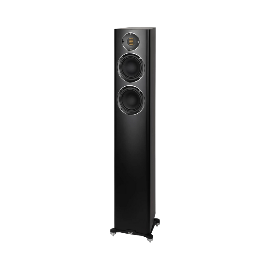 ELAC Carina FS247.4 Floorstanding Single Speaker (Satin Black) — Being Shipped