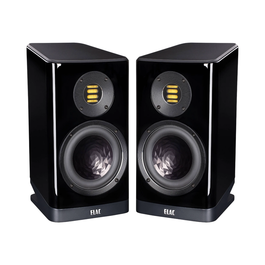 ELAC Vela BS 403 2-Way Bookshelf Speakers (Gloss Black, Pair) — Being Shipped