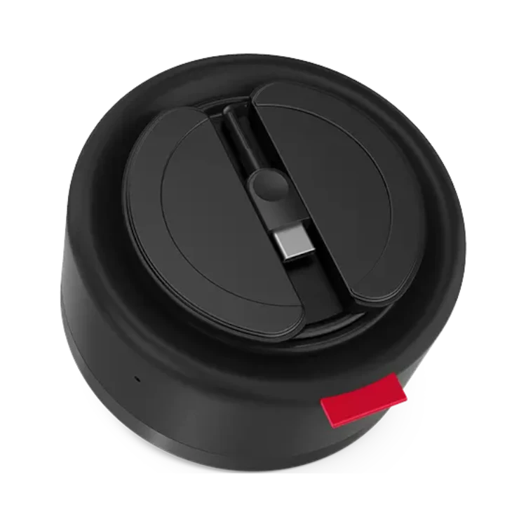 Lenovo Go Wired Speakerphone (Thunder Black) — Being Shipped