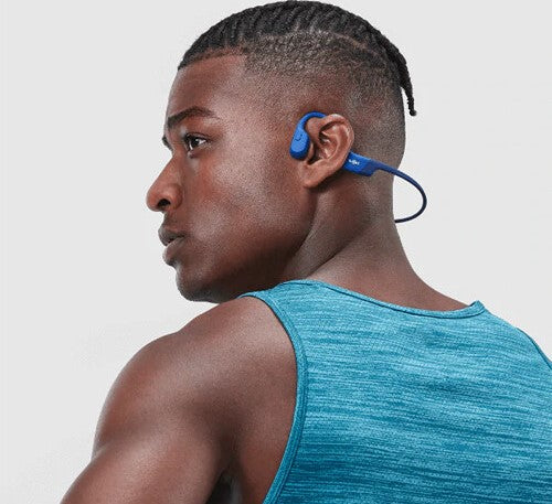 AfterShokz Aeropex Wireless Open-Ear Headphones (Blue Eclipse) — Being Shipped