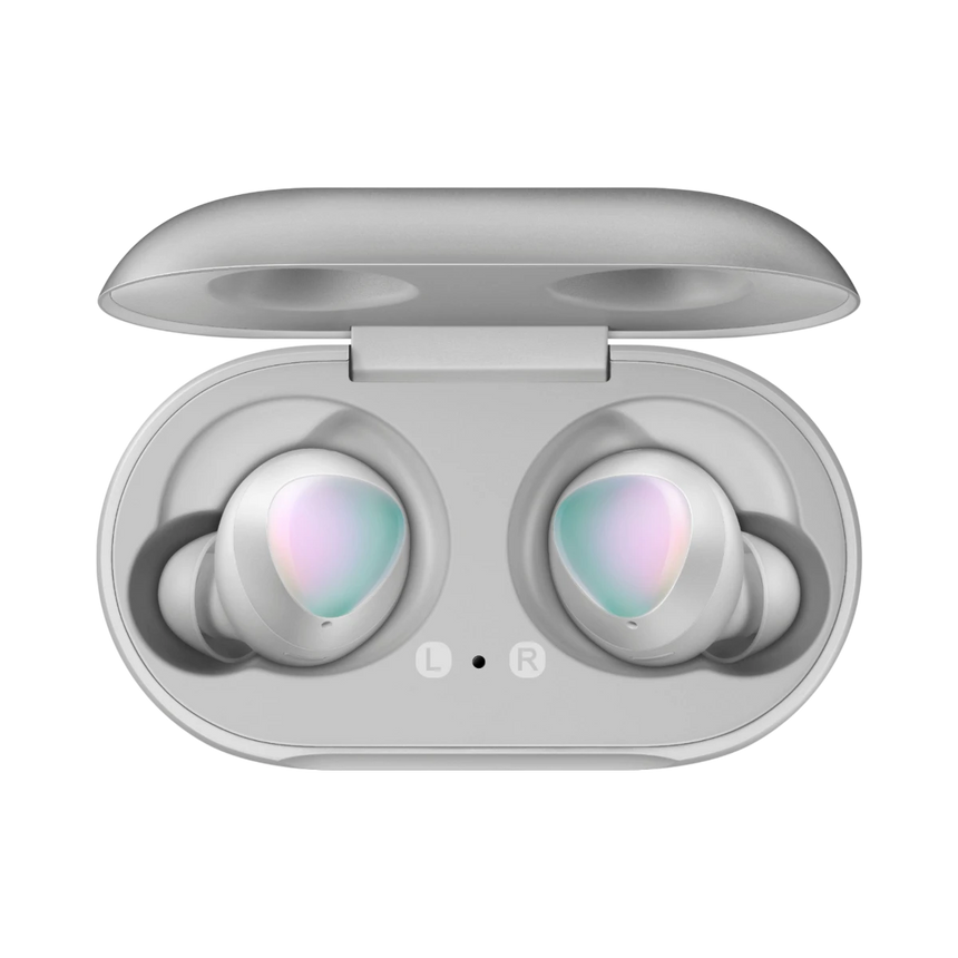 Samsung Galaxy Buds True Wireless Earbuds with Charging Case (Aura Glow Silver) — Being Shipped