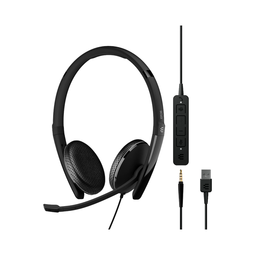 EPOS ADAPT 160T USB II Stereo Teams Certified Wired Headset — Being Shipped